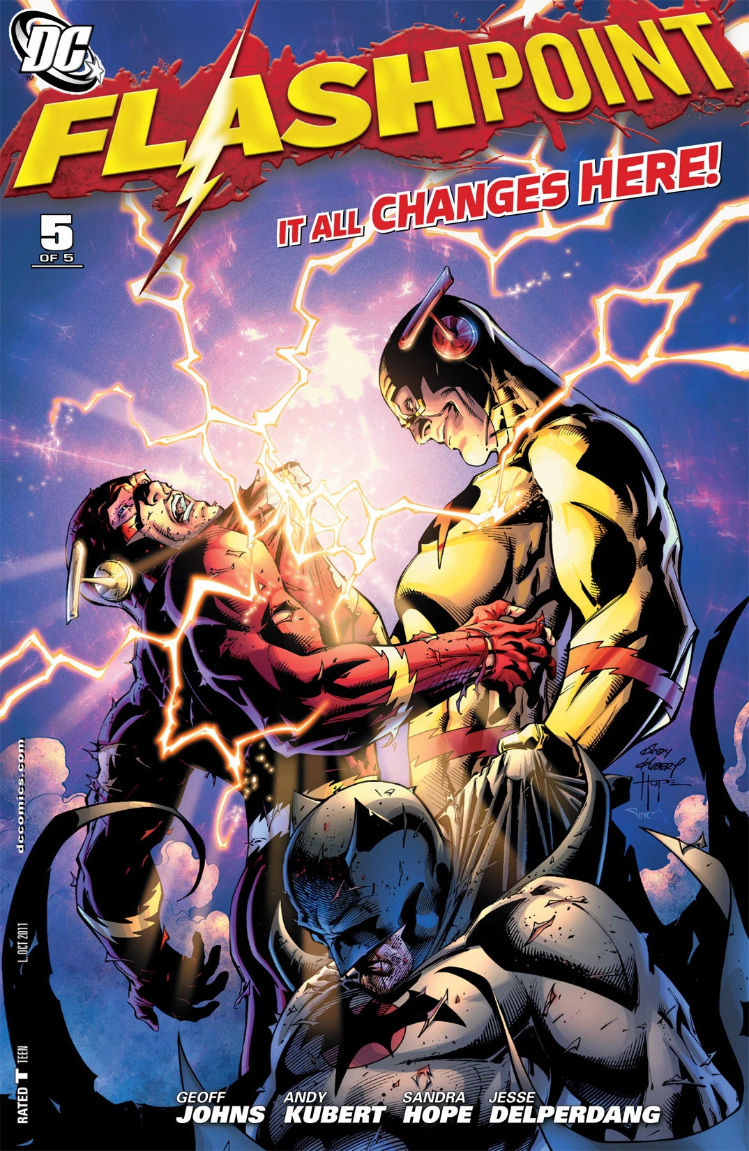 Flashpoint #5 (DC, 2011 — Cover A) cover
